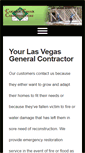 Mobile Screenshot of coppercreekconst.com